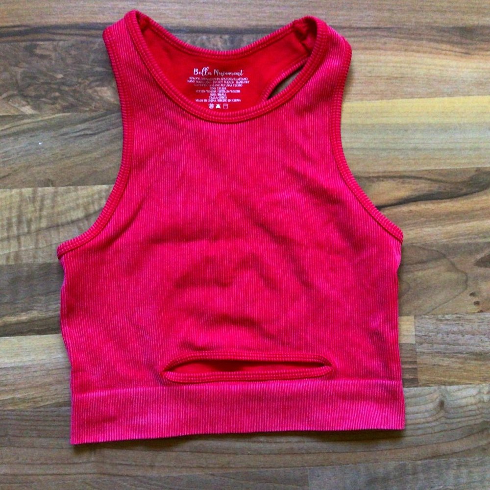 Pink Crop Top